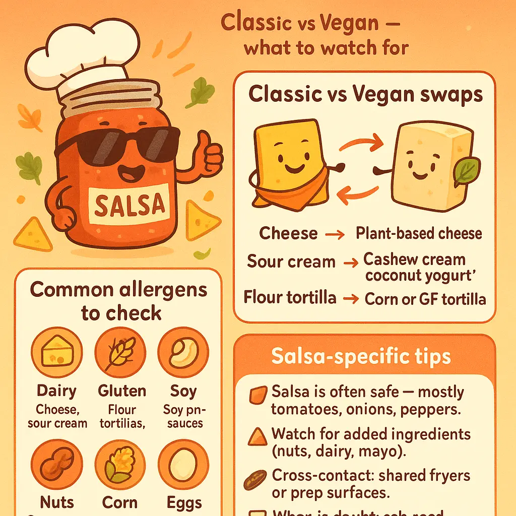 veggie crunchwrap supreme - Salsa