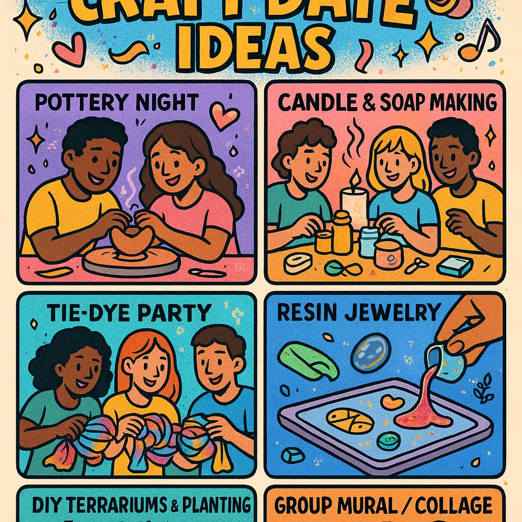 craft date ideas - Projects