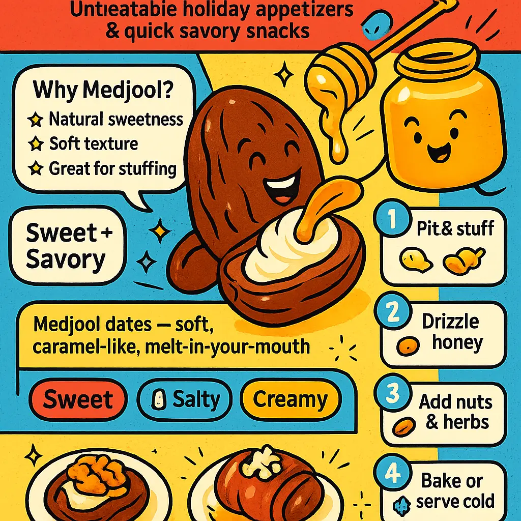 dates and cheese - Honey