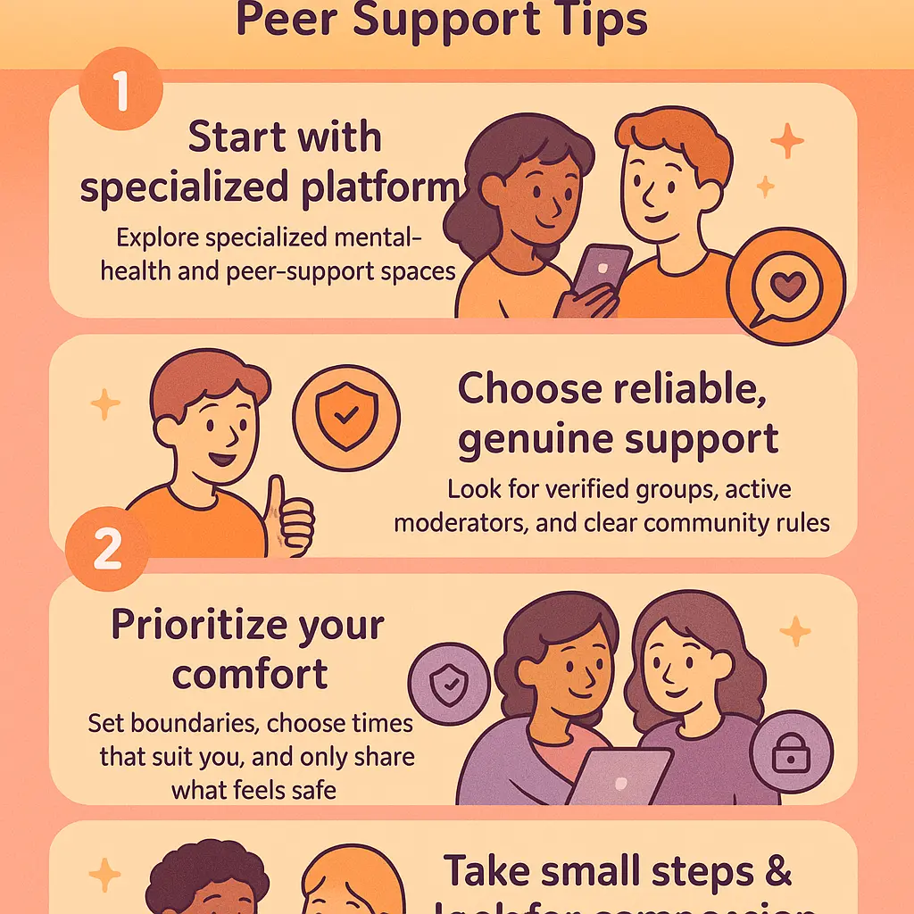 find people to talk to - Support