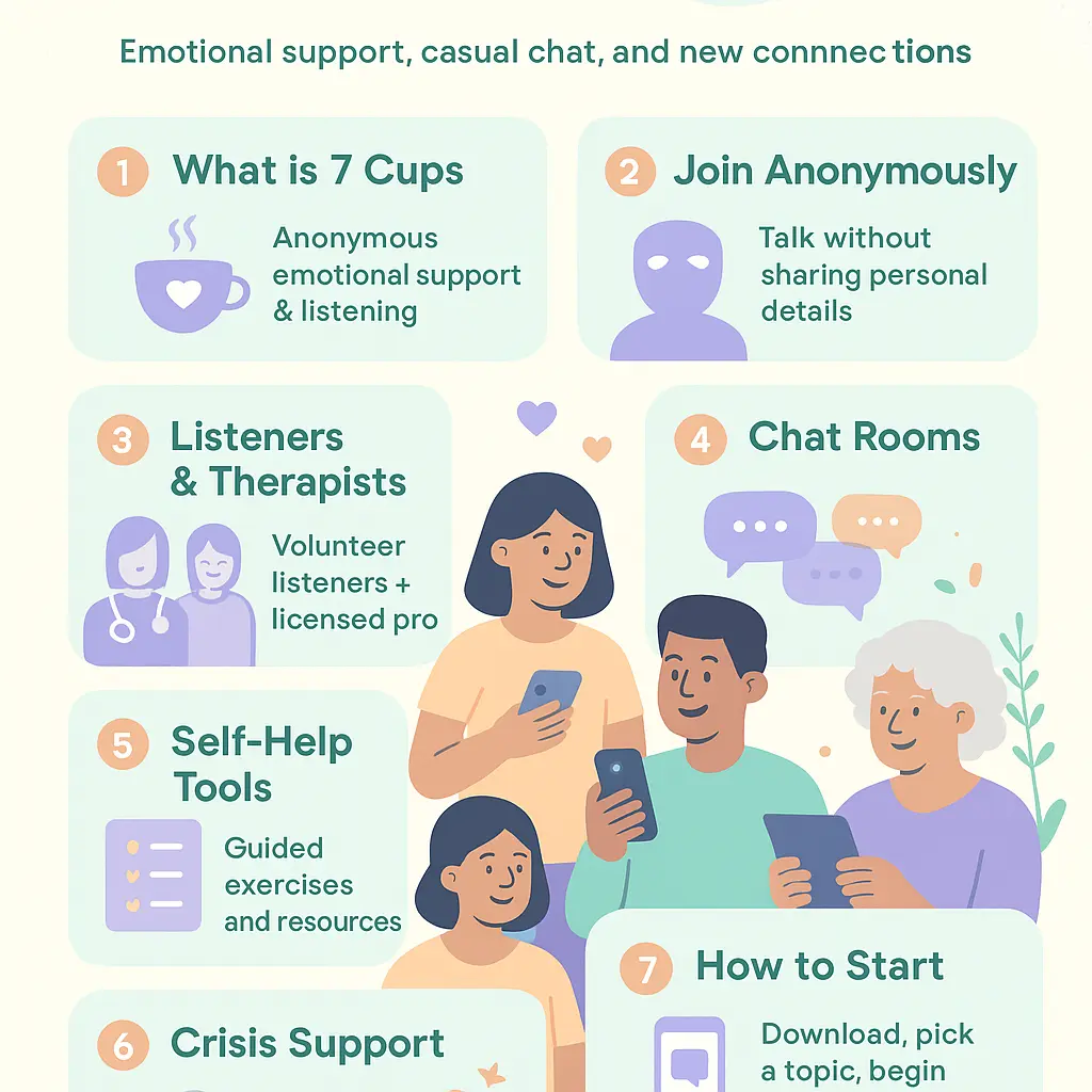 find people to talk to - Cups