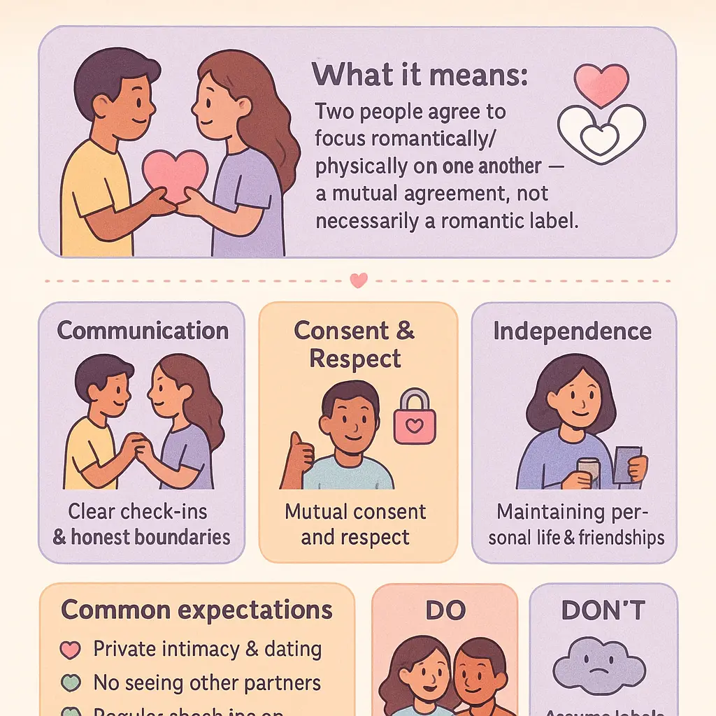 exclusive but not in a relationship - Commitment