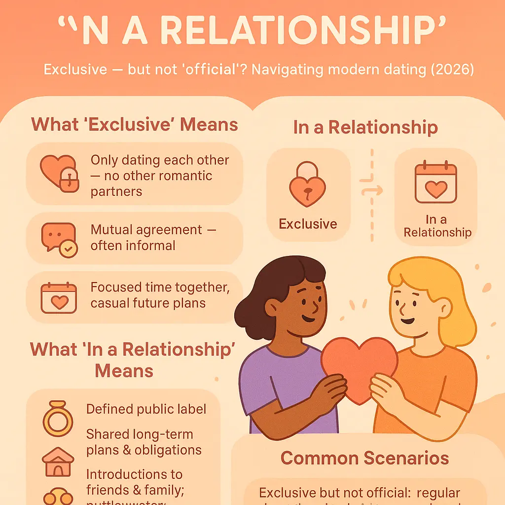 exclusive but not in a relationship - Exclusivity