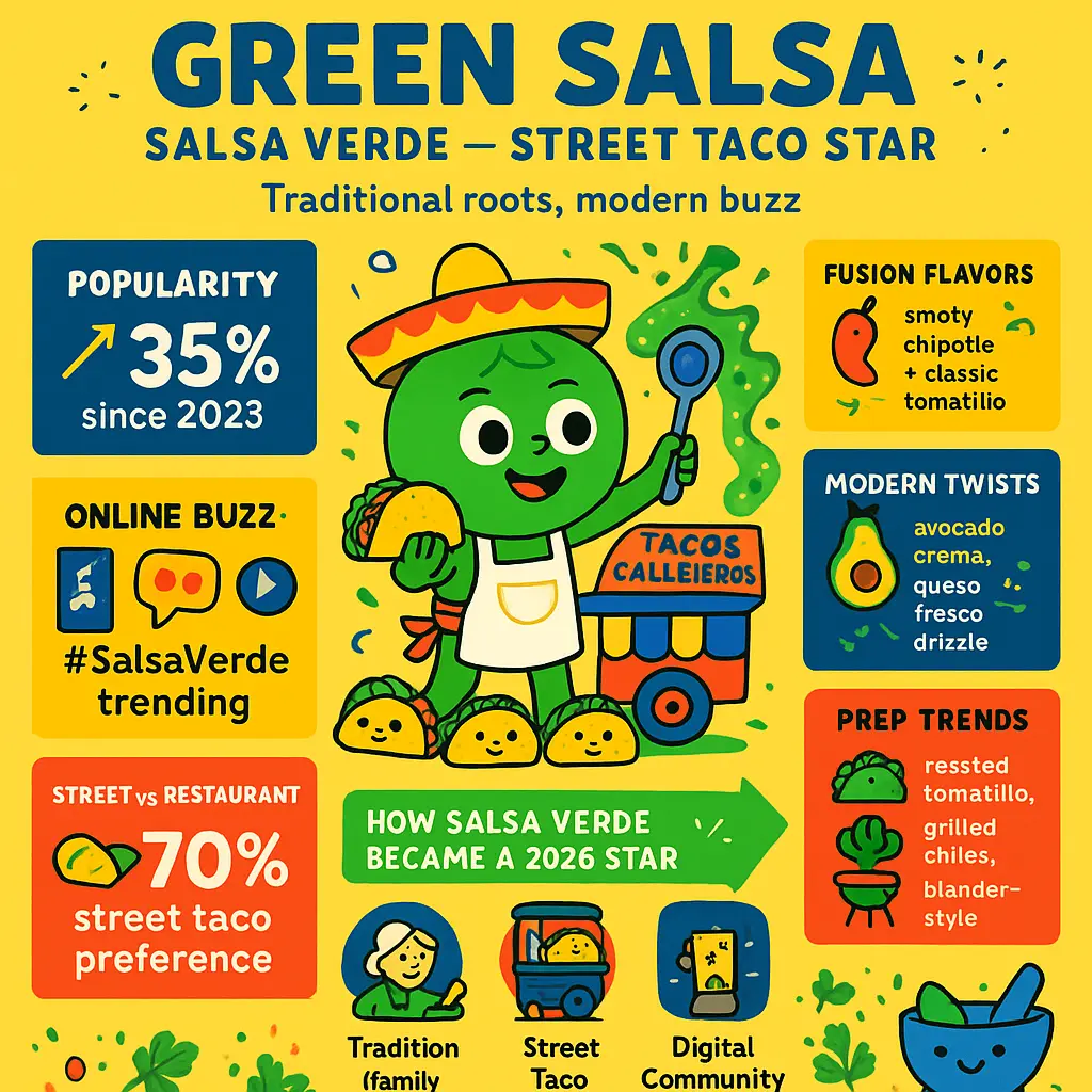 street taco salsa verde - Green