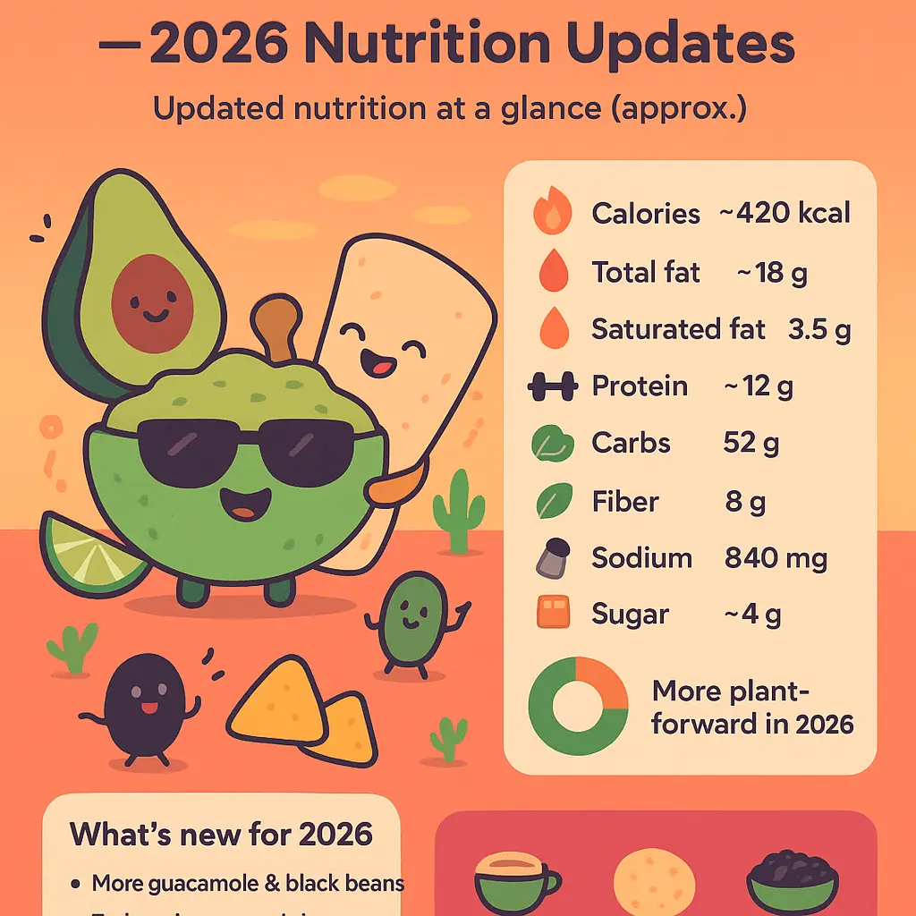 veggie crunchwrap supreme - Guacamole