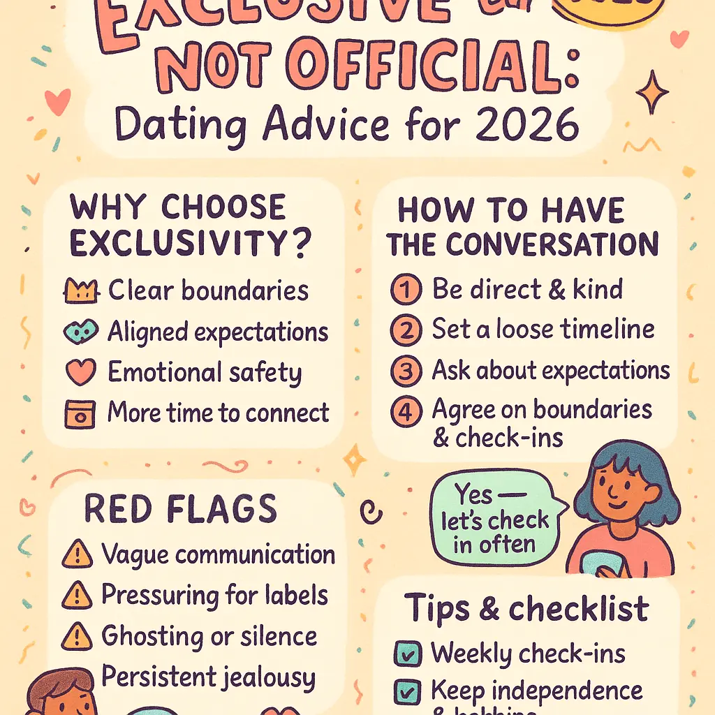 exclusive but not in a relationship - Dating