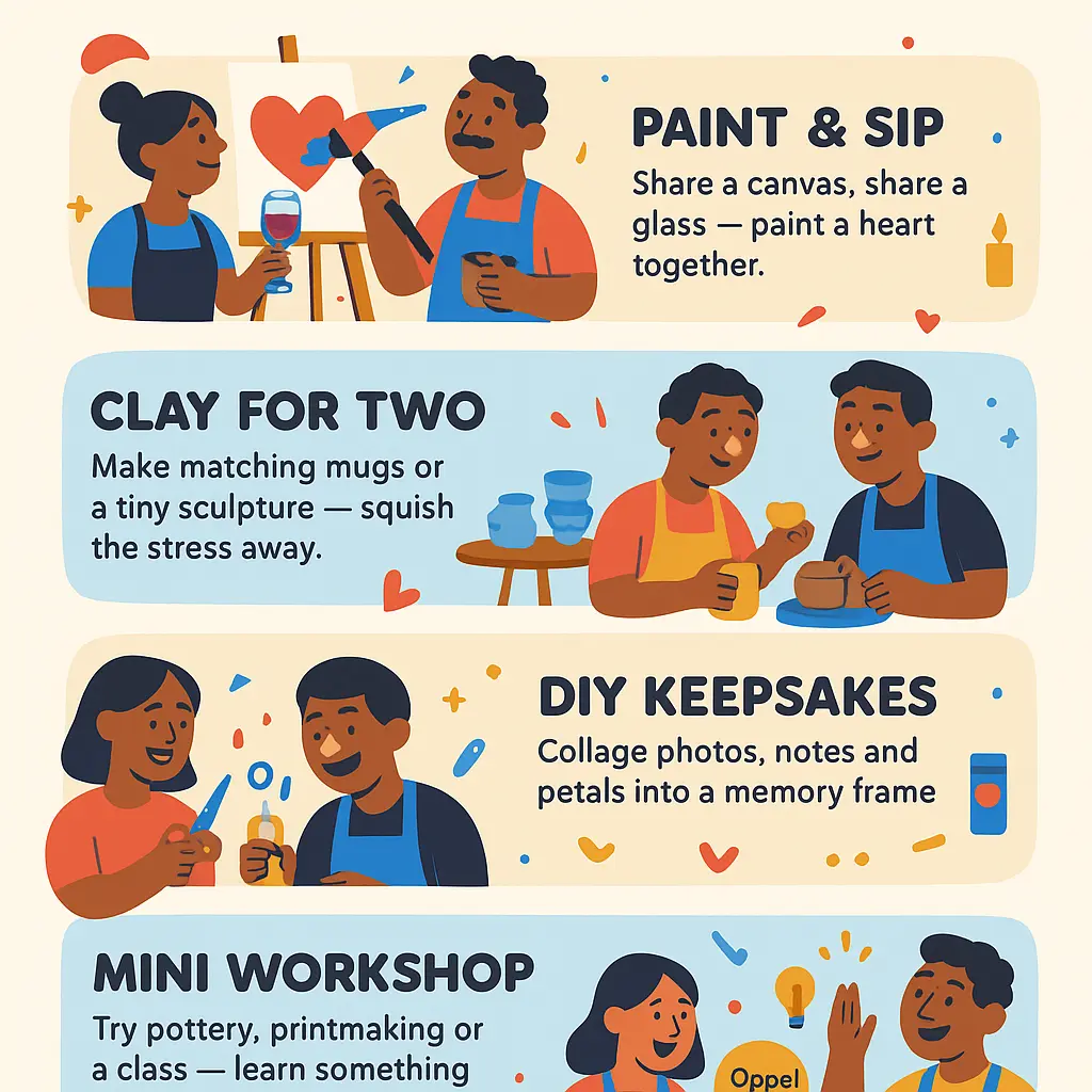 craft date ideas - Couple