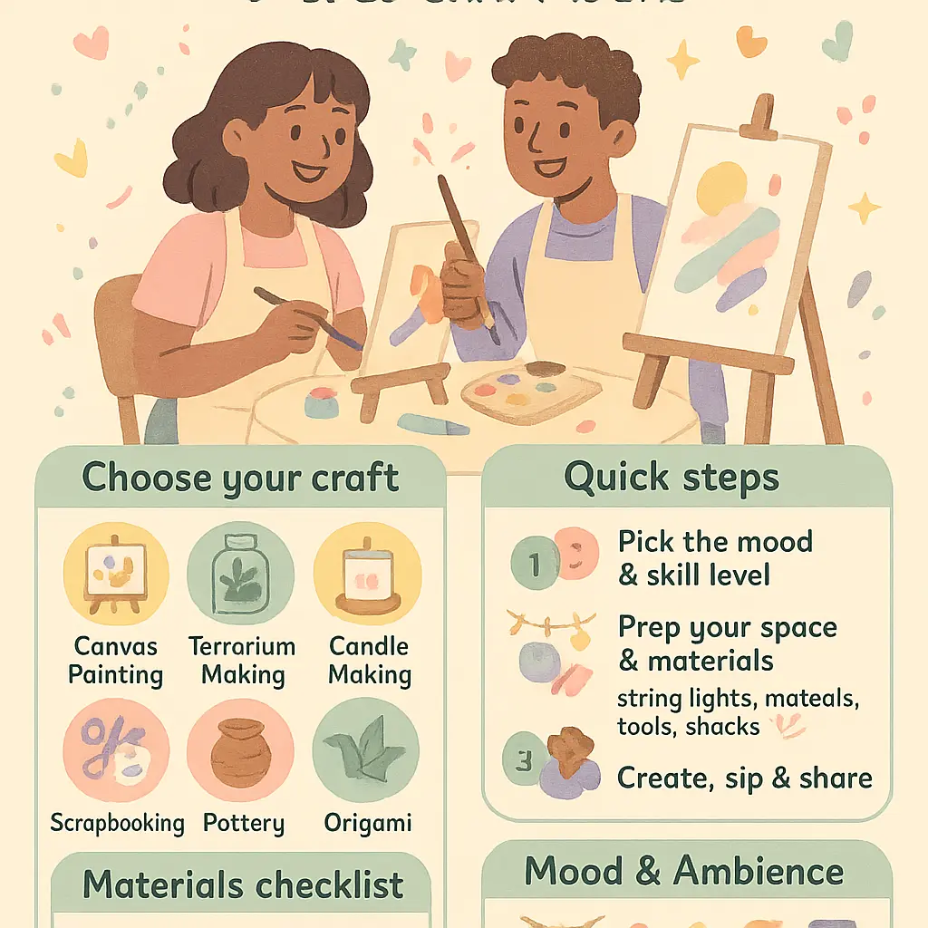 craft date ideas - Activities
