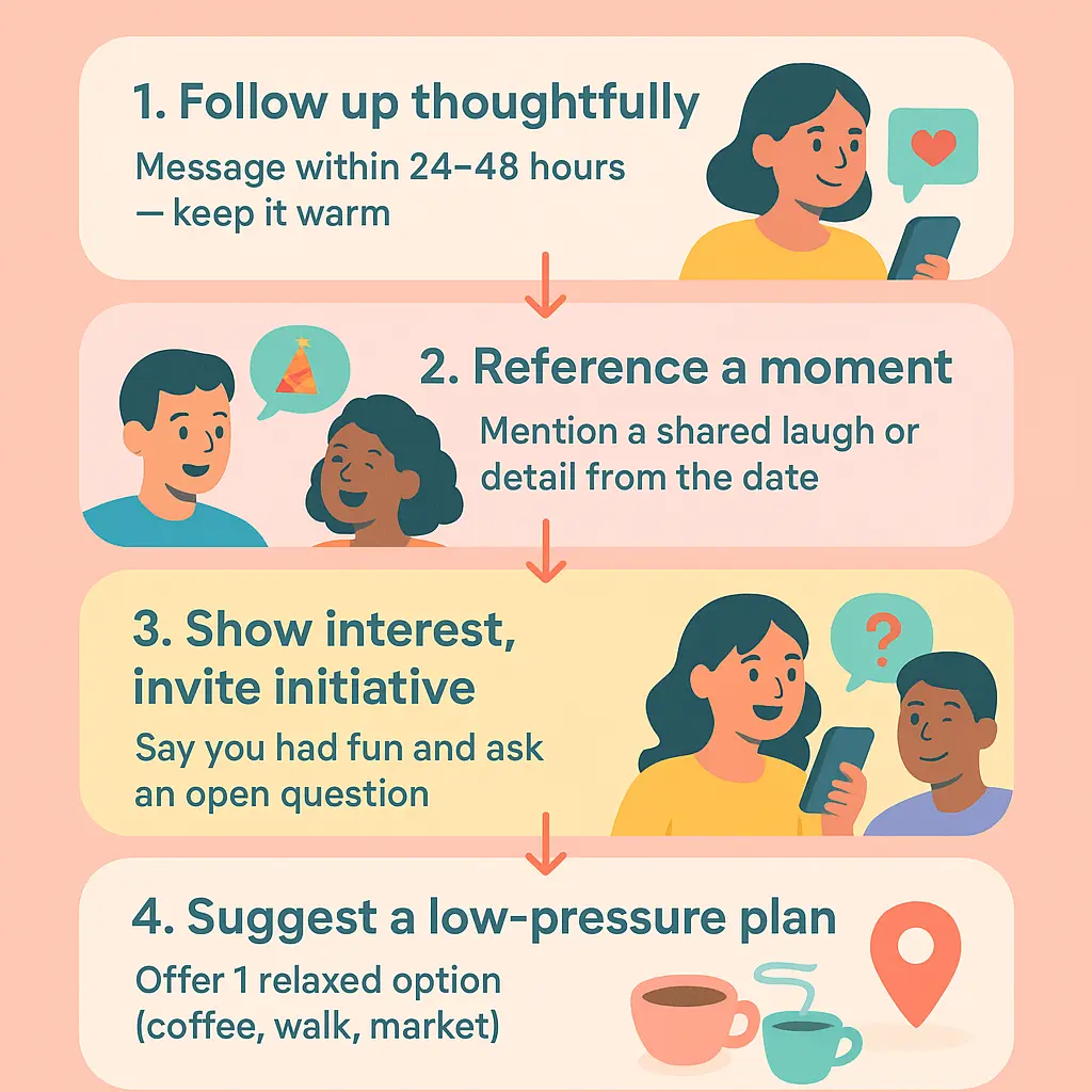 will he ask me on a second date - Guy