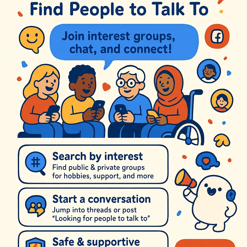 find people to talk to - Support