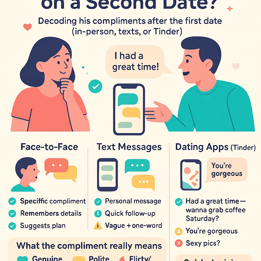 will he ask me on a second date - Tinder